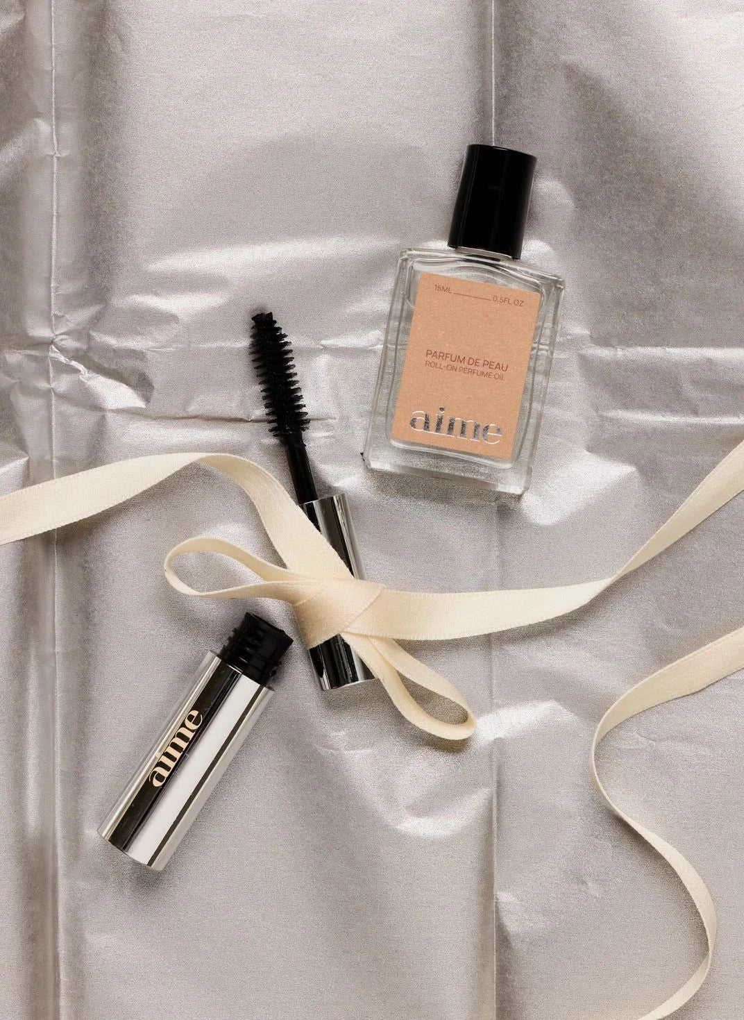 AIME - La Touche Finale Roll-On Parfüm ve Mini Maskara İkili Set