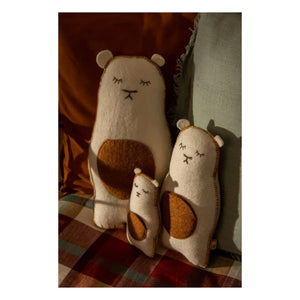 Muskhane - Pasu ग्रिज़ली फेल्ट कुशन | इक्क्रू