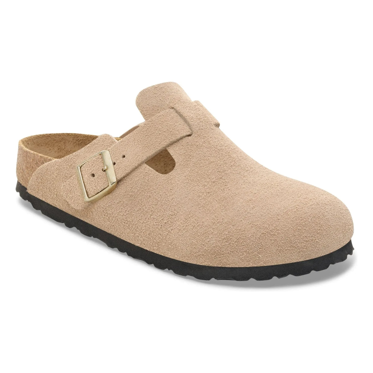 BIRKENSTOCK - Boston süet sandalet | Kum