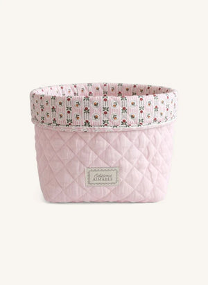 Editions Aimable - Paul saklama sepeti | Dragée Pink Gauze
