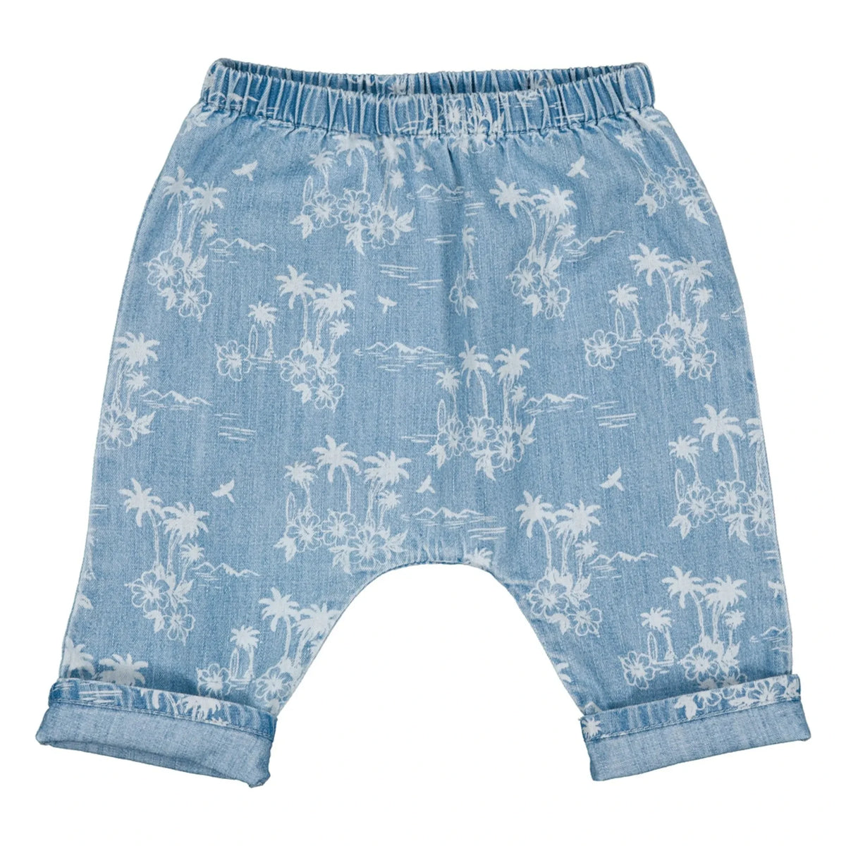 Louis Louise - Jean Jungle Hawaii | हल्का नीला