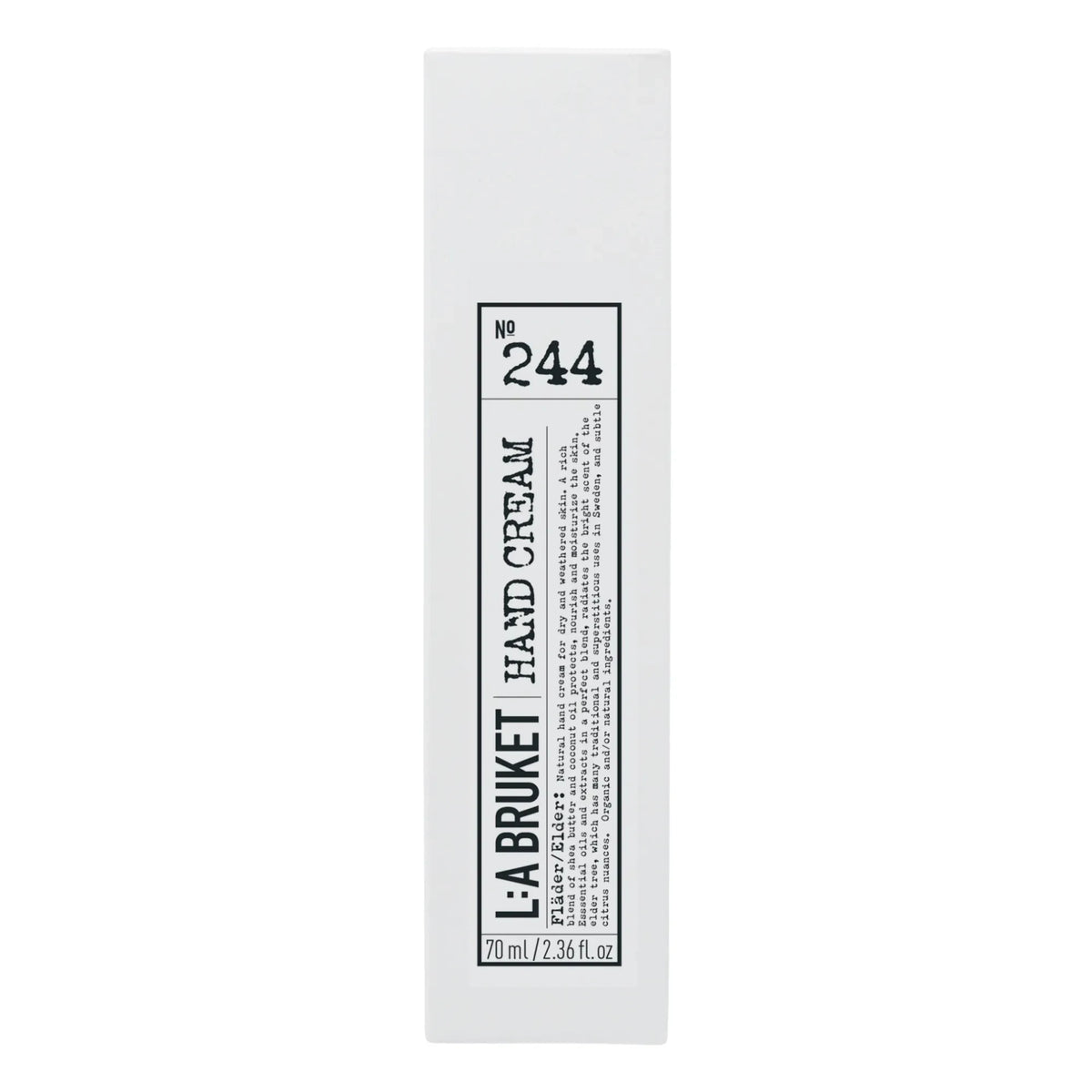 L:A BRUKET - 244 एल्डर हैंड क्रीम 70 मिली