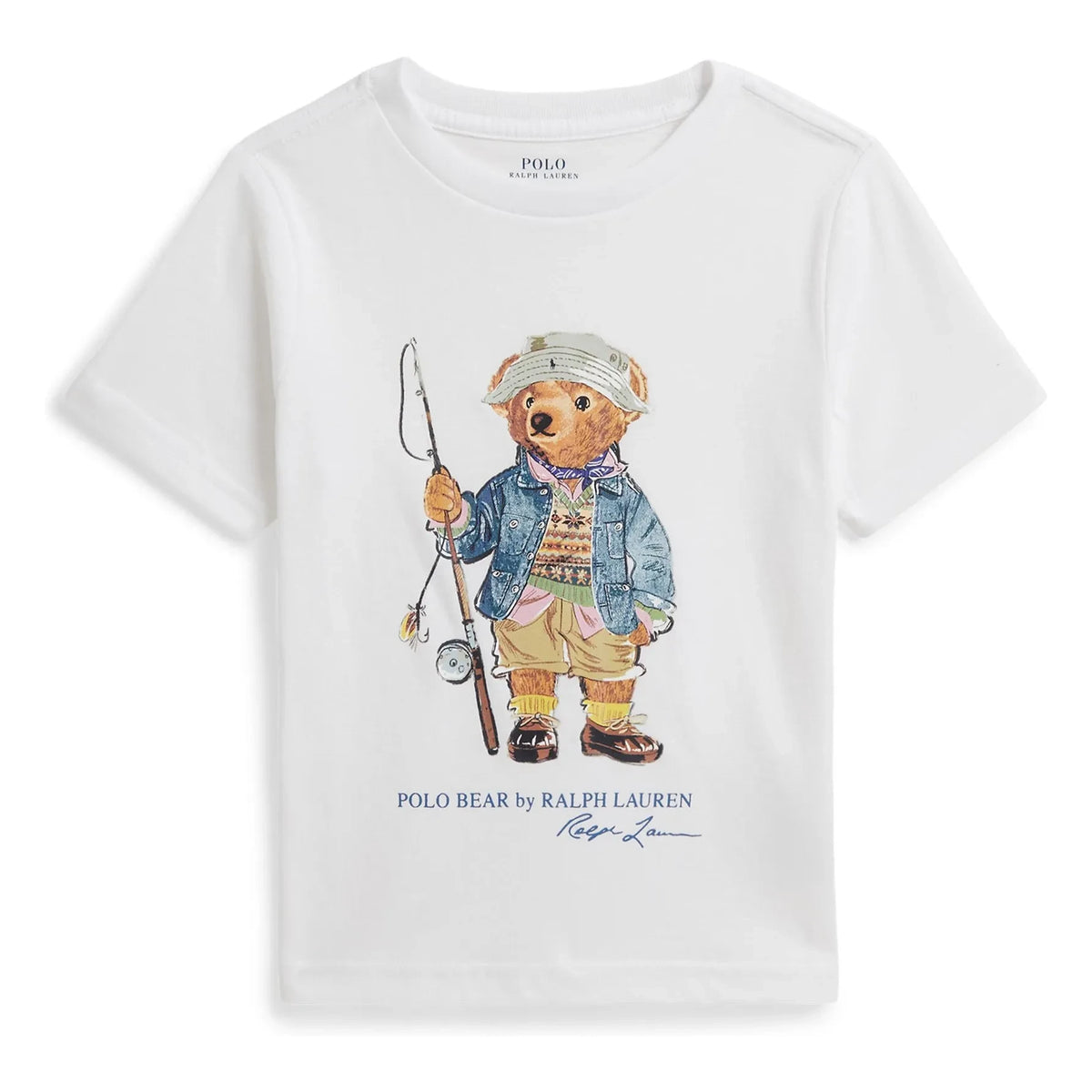Ralph Lauren - टेडी बियर टी-शर्ट | सफ़ेद