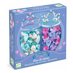 Djeco - DIY किट - युगल ताज सेट | नीला