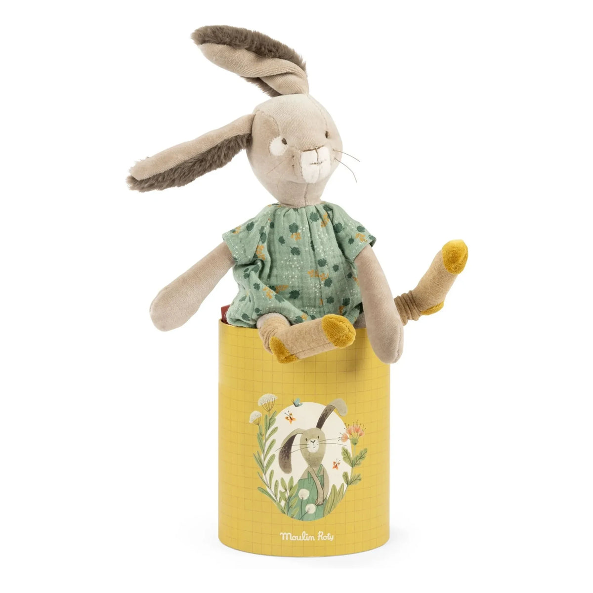 Moulin Roty - Sage खरगोश प्लश - Trois petits lapins