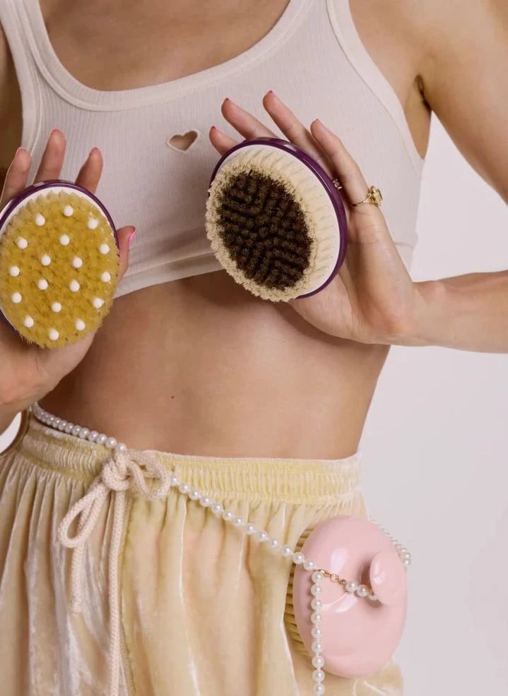 La Bonne Brosse - The Talm Vücut Fırçası x La Bonne Brosse No. 01 - Hassas Ciltler İçin | Aubergine