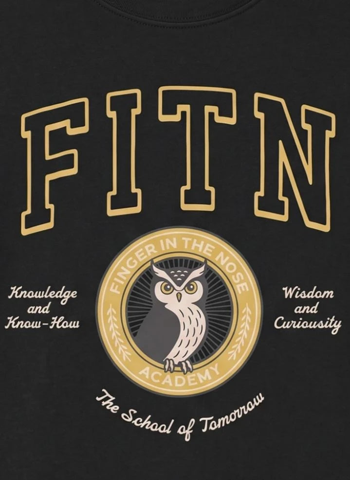 Finger in the nose - Filo T-Shirt | Siyah