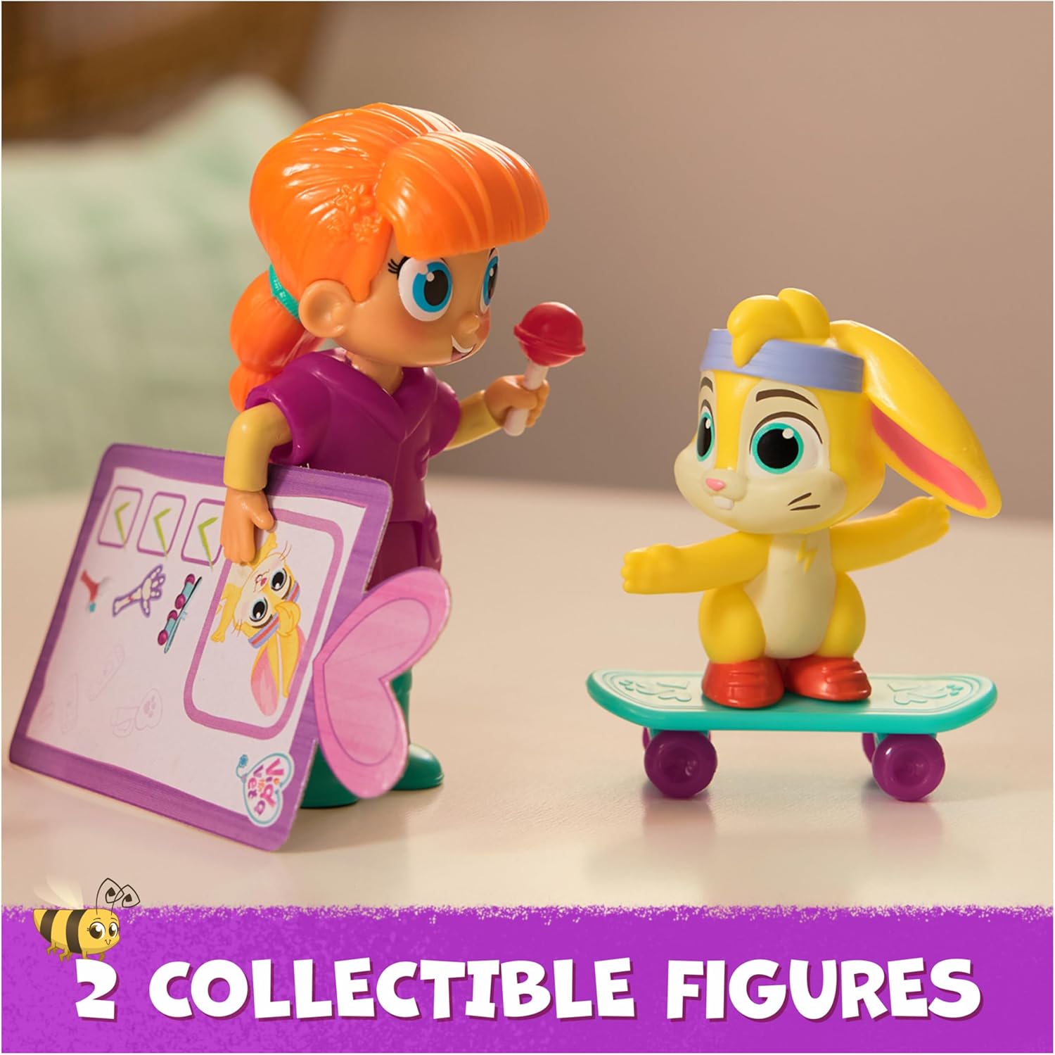 Dinossi - विडा द वेत, ज़िग ज़ैग के विडा और ज़िग ज़ैग क्रियात्मक मूर्तियाँ