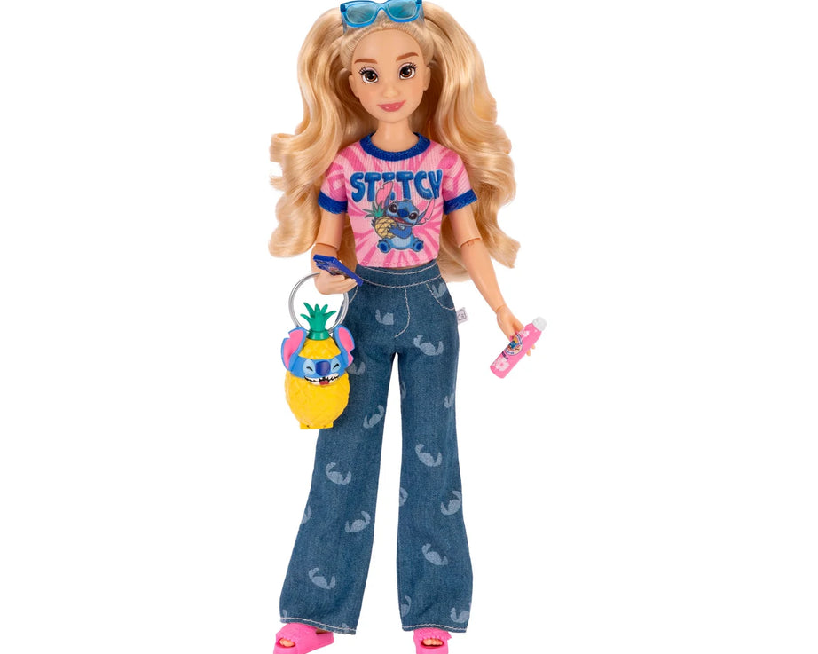 Disney - ILY 4 Ever और स्टिच मैनकन खिलौना गुड़िया