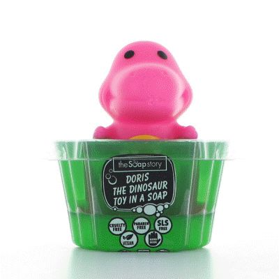 The Soap Story - Doris Dinozor Oyuncaklı Kokulu Çocuk Sabunu-Dinossi