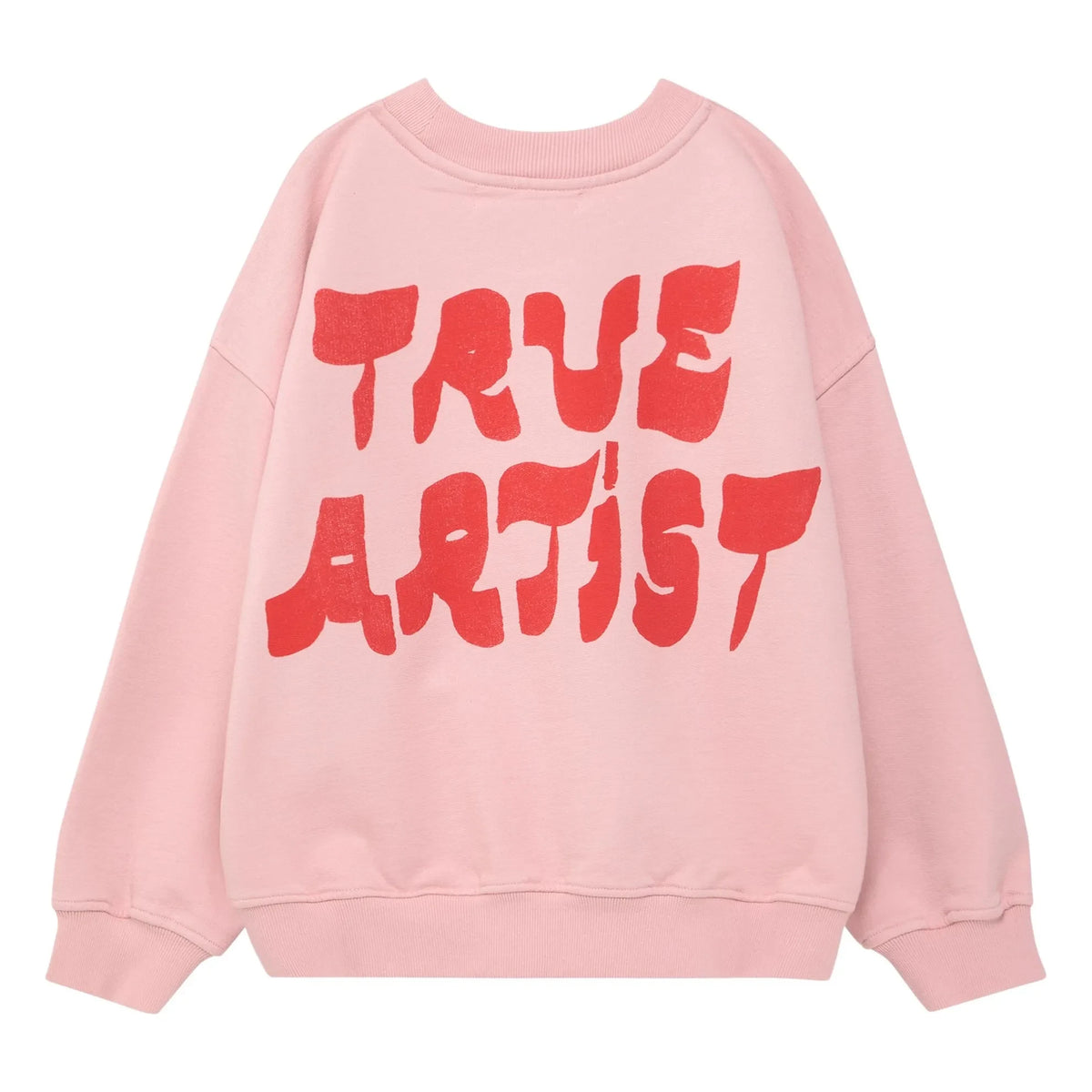 True Artist - Sweat N°11 True Artist ऑर्गेनिक कॉटन | हल्का गुलाबी
