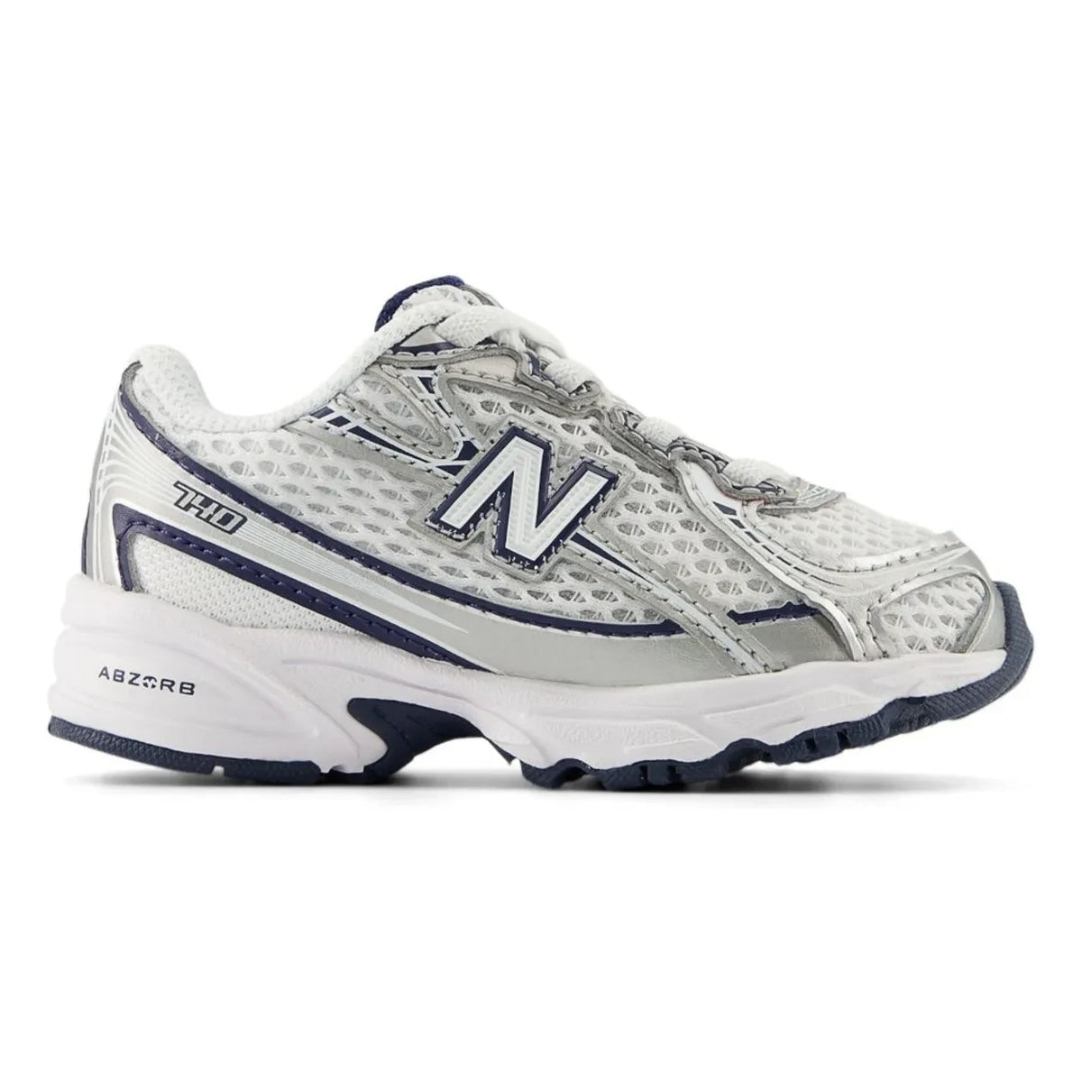 New Balance - इलास्टिक लेस स्नीकर 740 | गहरा नीला