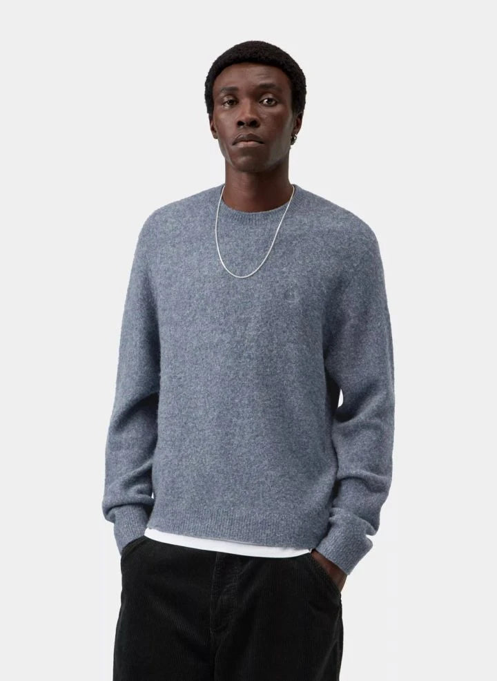 Carhartt WIP - Curtis स्वेटर | आइस ब्लू
