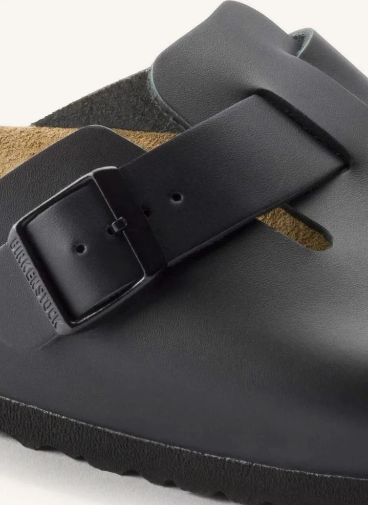 BIRKENSTOCK - Boston Deri Terlikler