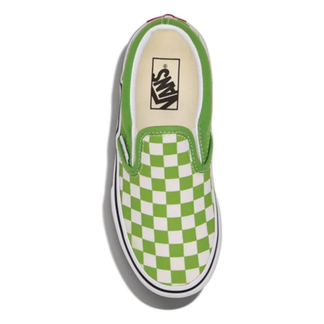 Vans - Slip-On Damier स्नीकर्स | हरा