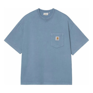 Carhartt WIP - हडसन टी-शर्ट | स्टील