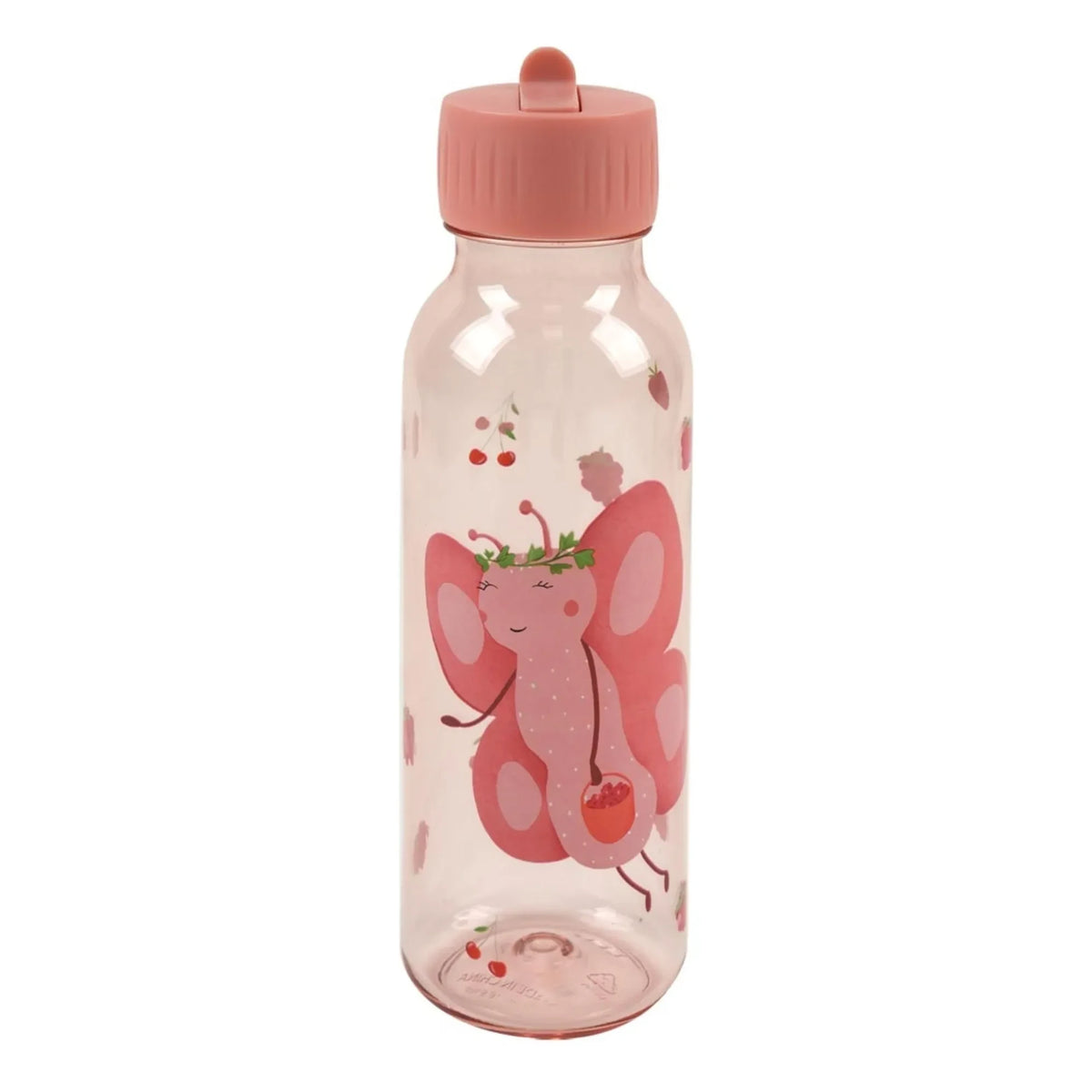 Trixie - 500ml फ्रूट फेयरी मिसेज बटरफ्लाई ट्रिटान™ बोतल | गुलाबी