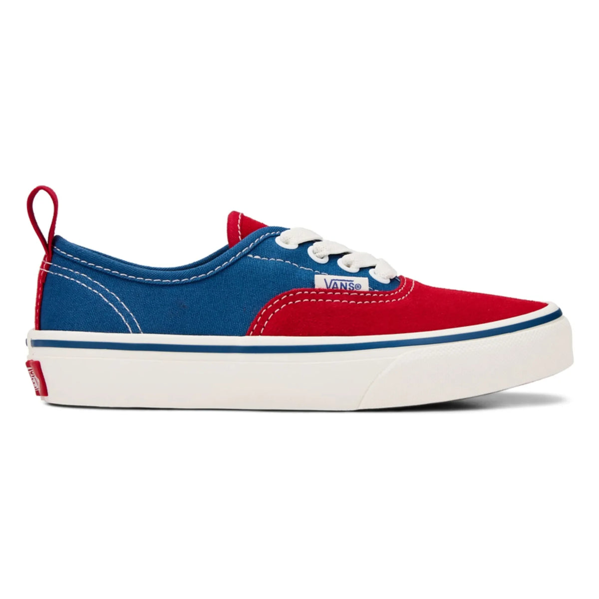 Vans - बास्केट्स इलास्टिक लेस ऑथेंटिक बायकलर | लाल