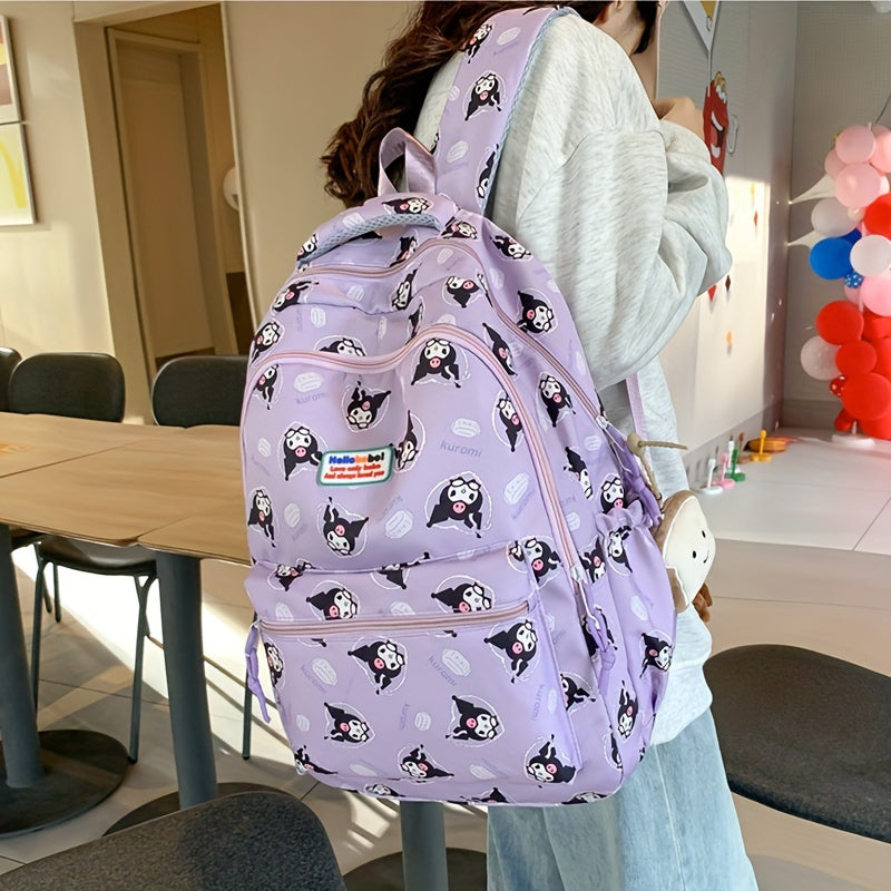 Sanrio - Kuromi Okul Sırt Çantası-Dinossi