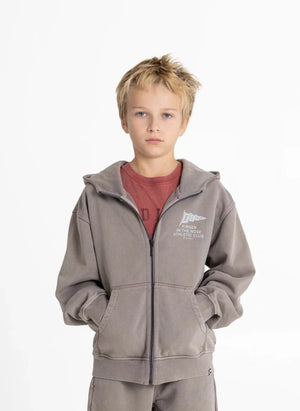 Finger in the nose - Harlan Run Club Organik Pamuklu Sweatshirt | Gri