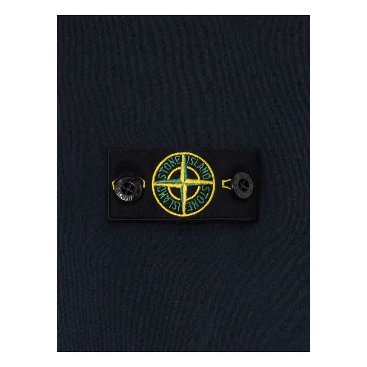 Stone Island - स्वेट लोगो | काला