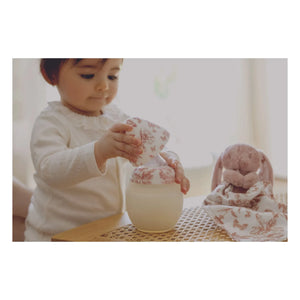 Elhée - Toile de Jouy मेडिकल सिलिकॉन बोतलें और फिजियोलॉजिकल निप्पल - Elhée x Tartine et Chocolat | आड़ू