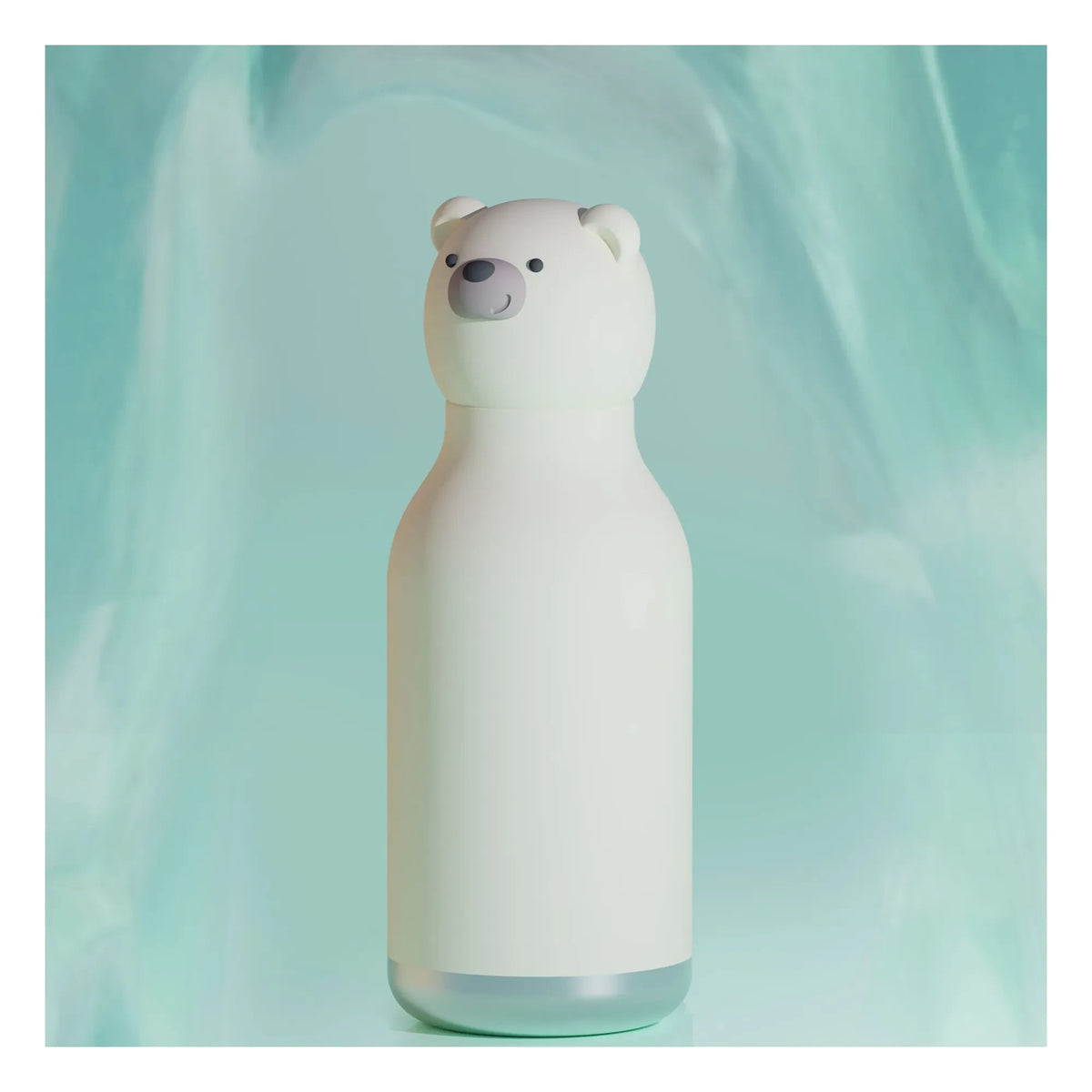 Asobu - White Bear paslanmaz çelik su şişesi