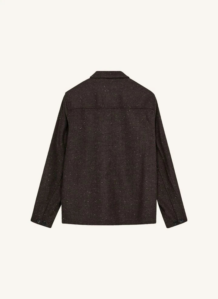 Anerkjendt - Akoscar Kareli Yün Overshirt | Gri