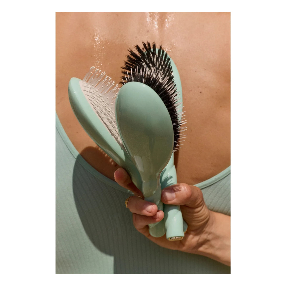 La Bonne Brosse - L'Indispensable N°02 हेयर ब्रश - देखभाल और उलझनें सुलझाना | लैगून ब्लू