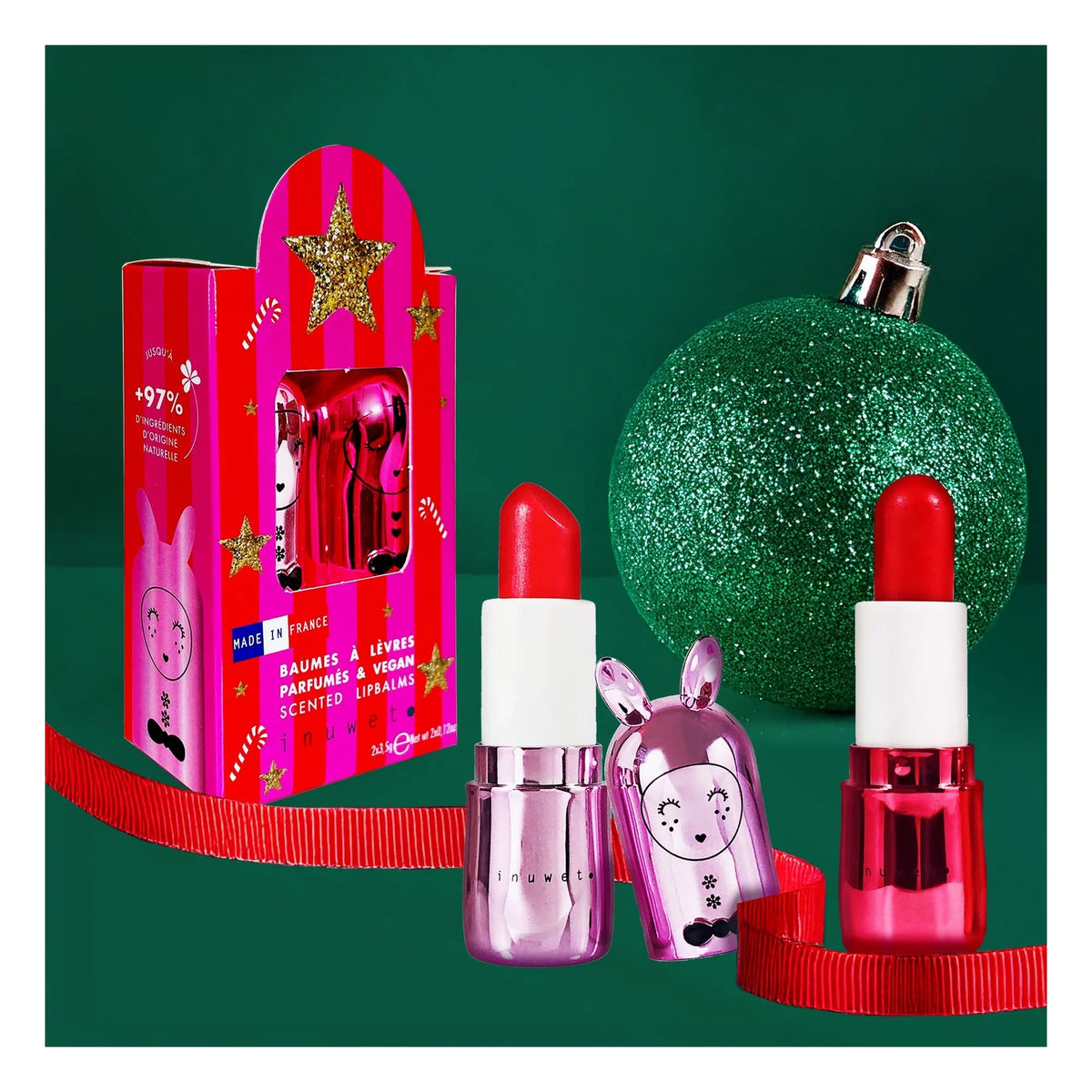 Inuwet - Couture Metal lip balmları - 2'li Set