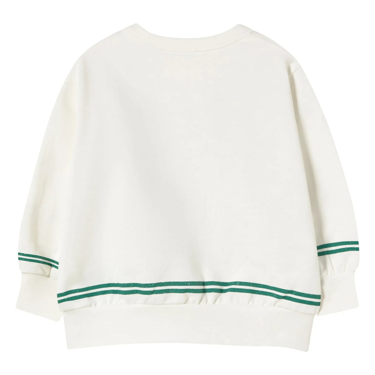 Tinycottons - ऑर्गेनिक कॉटन फ्लावर स्वेटशर्ट | सफ़ेद