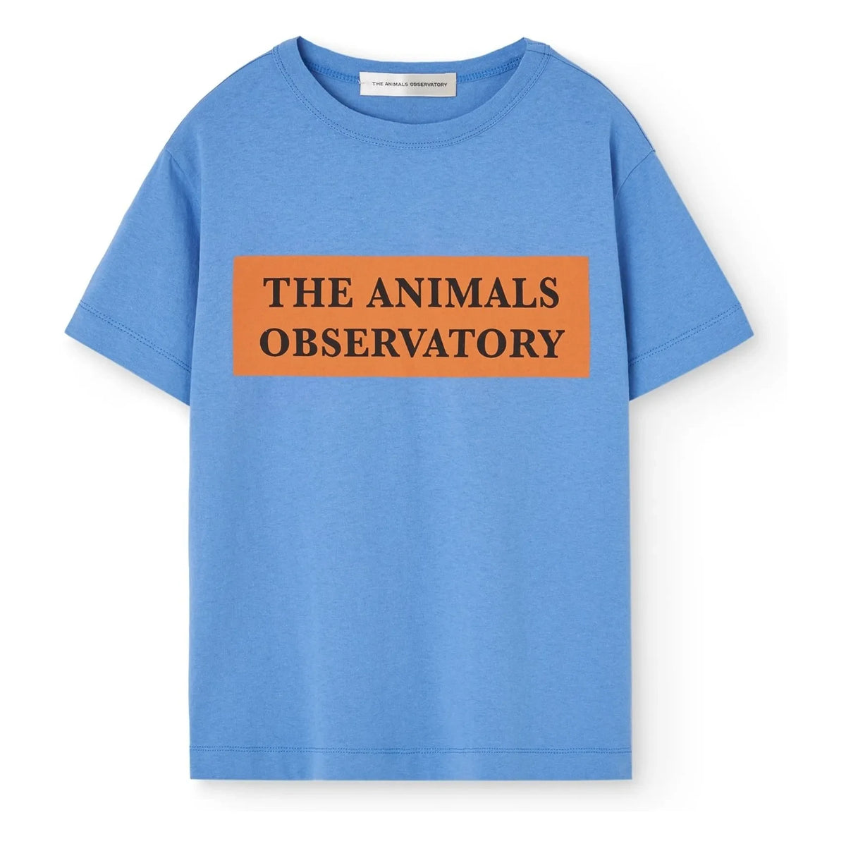 The Animals Observatory - Rooster The Animals Observatory ऑर्गेनिक कॉटन टी-शर्ट | नीला