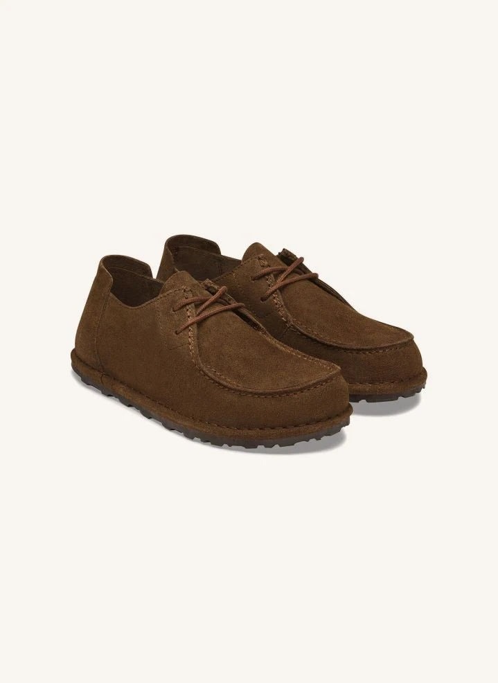 BIRKENSTOCK - Utti Dantelli Süet Loafer | Koyu Kahverengi