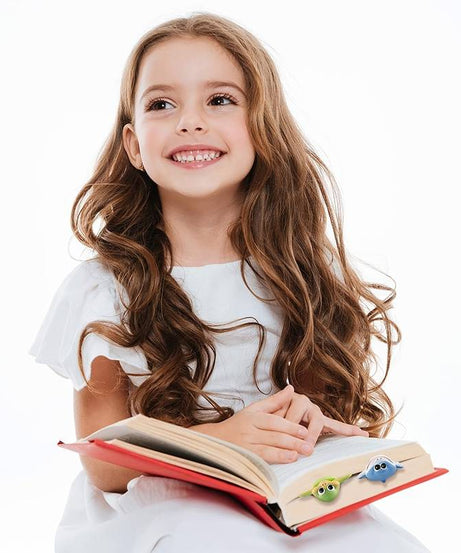 Dinossi - Sevimli Korkunç Kitap Ayracı Köpekbalığı-Dinossi