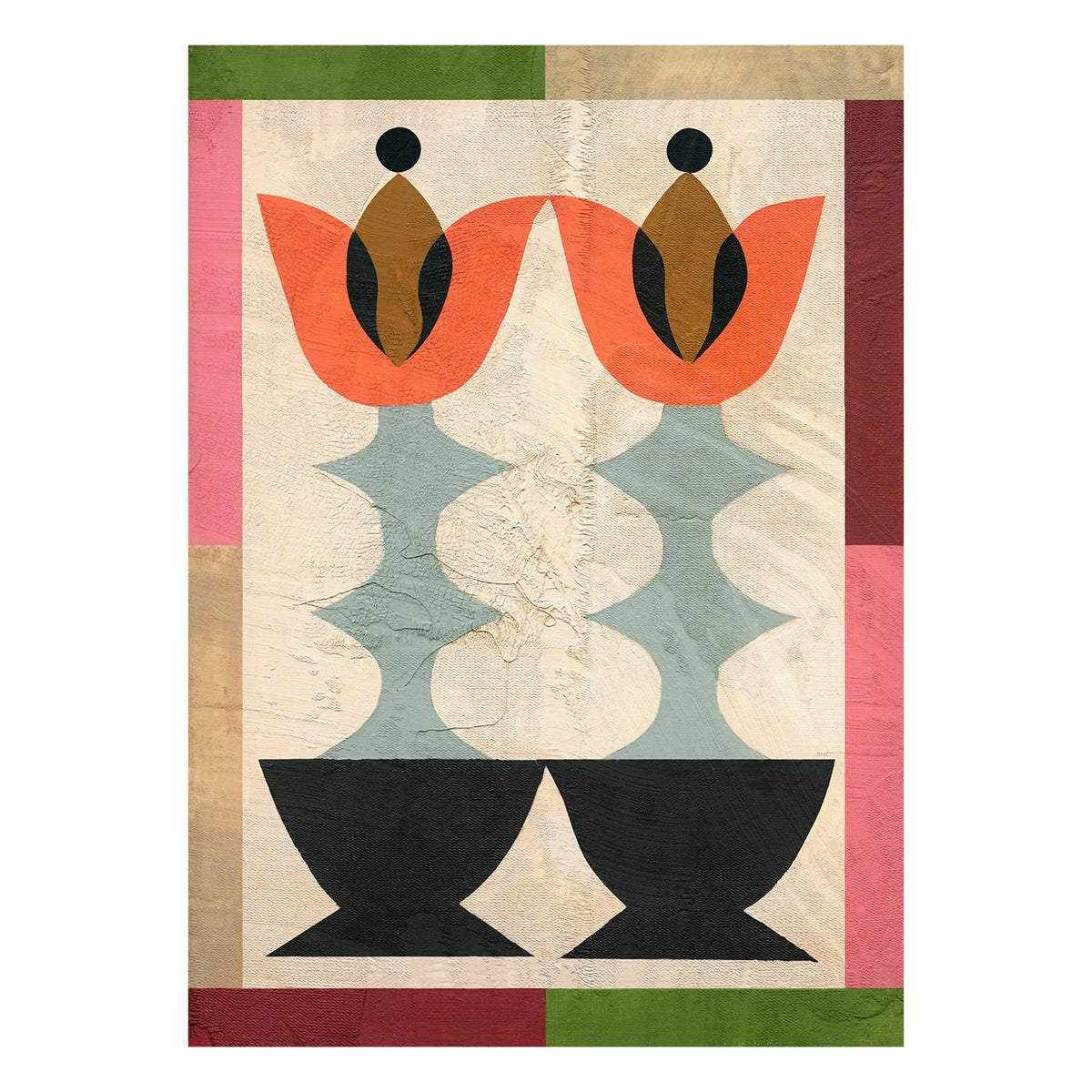 Paper Collective - Berenice Hernández द्वारा हस्ताक्षरित Flor De Luz पोस्टर