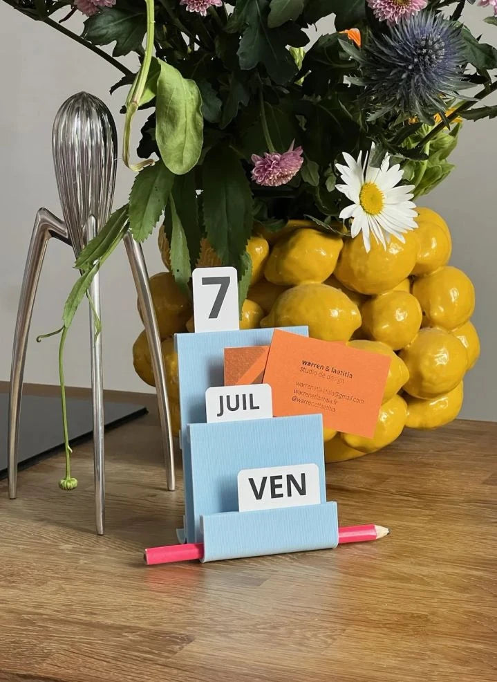 Warren & Laëtitia - Joe's Perpetual Calendar | Açık Mavi