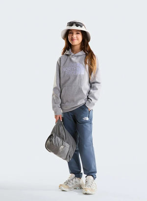 The North Face - Essential Drew Peak Kapüşonlu Üst | Gri melanj