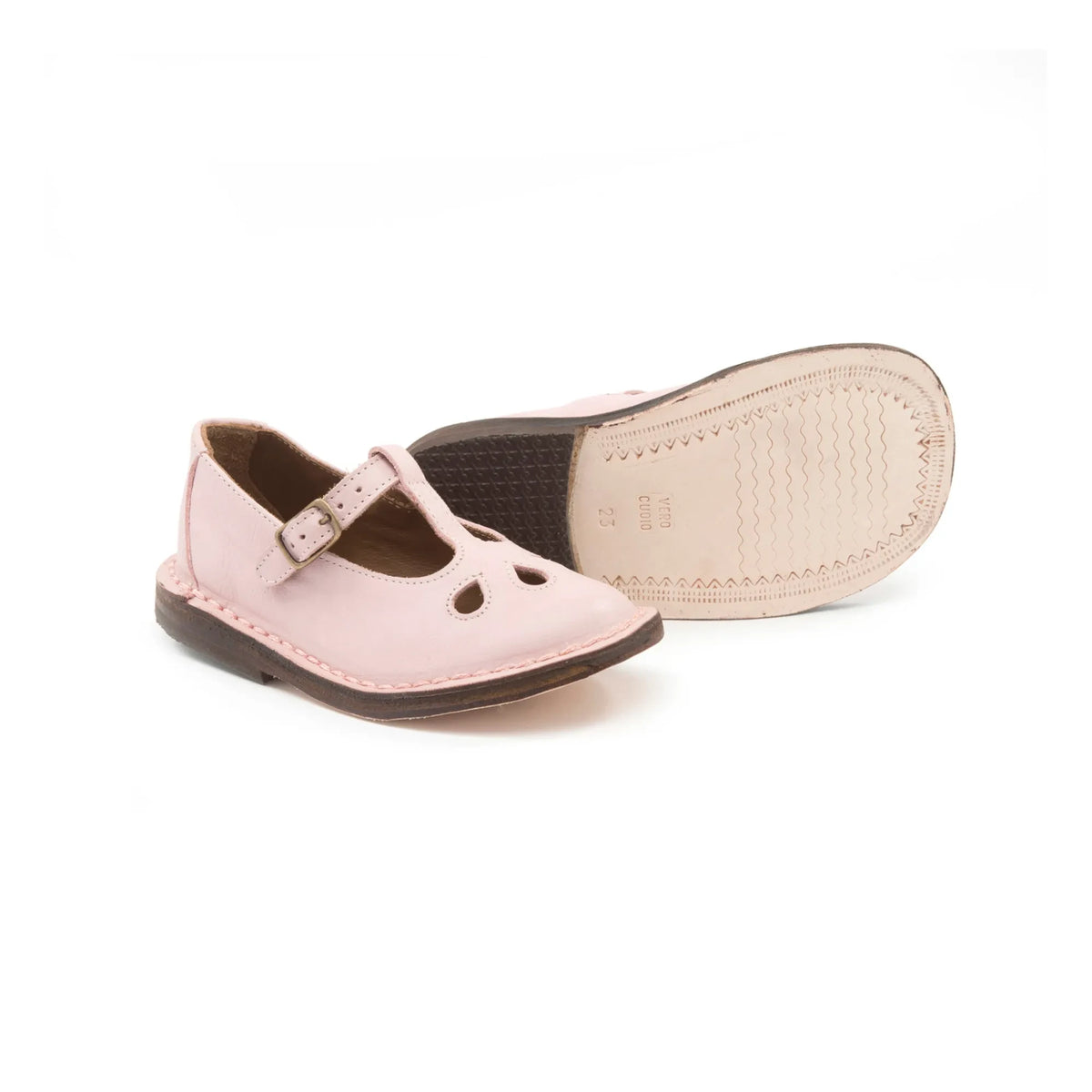 Peep-toe - Çapraz detaylı topuklu ayakkabılar | Pembe