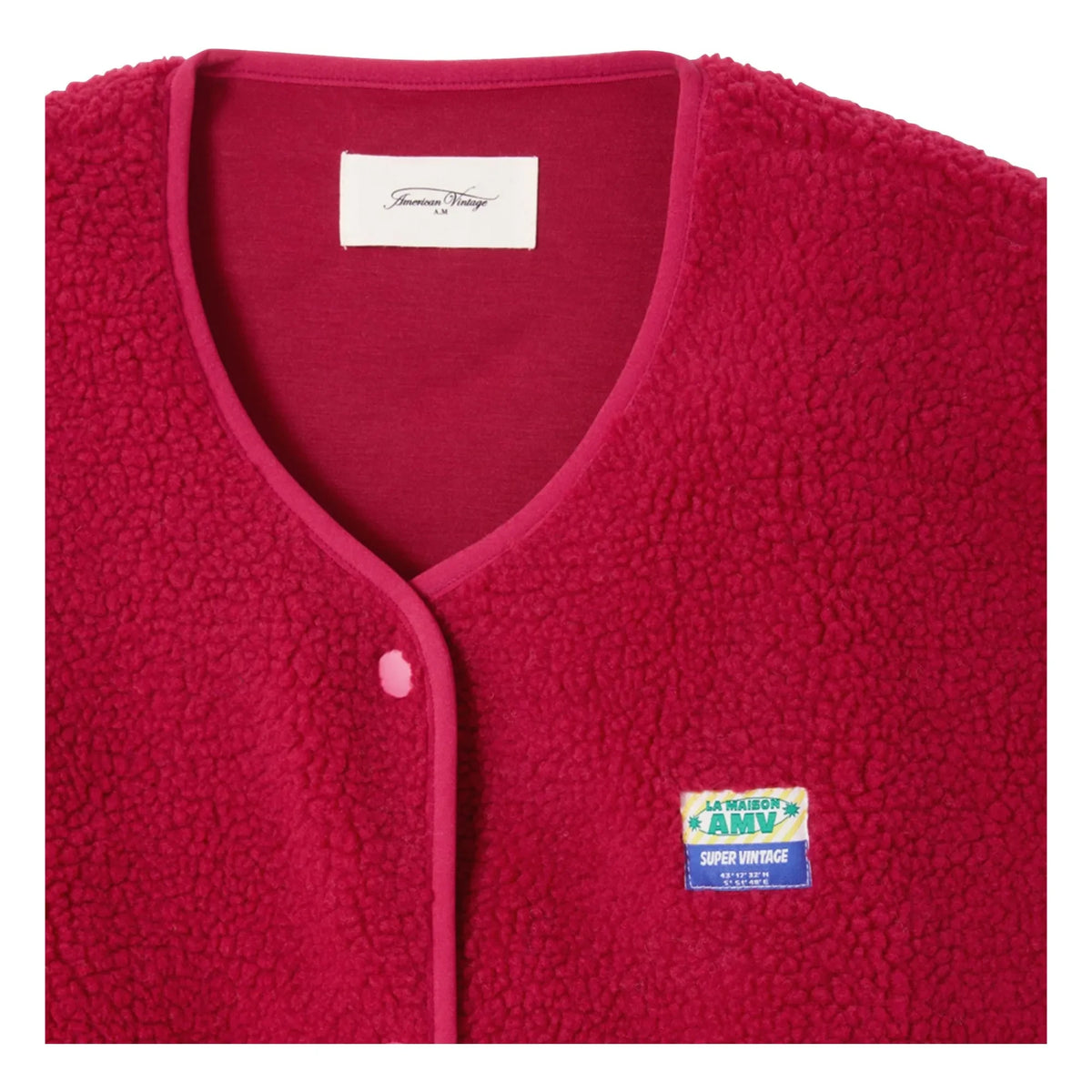 American Vintage - Hoktown Kolsuz Ceket | Magenta