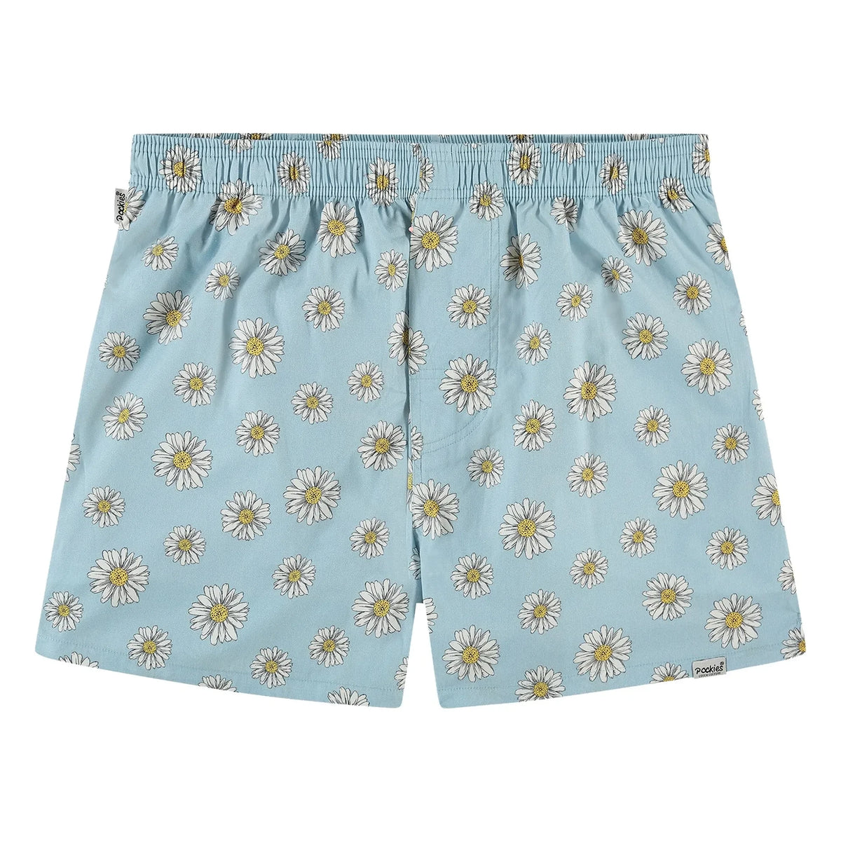 Pockies - Mavi Çiçekler boxer şort | Mavi