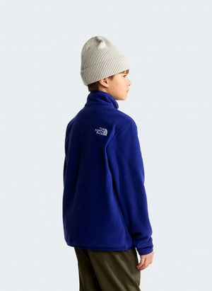 The North Face - Glacier Trucker Tarzı Kapüşonlu Polar | Kraliyet mavisi