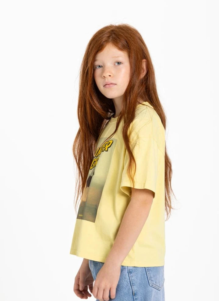 Hundred Pieces - Luna Horses Tişört | Açık sarı