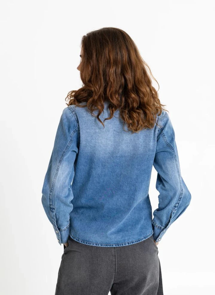 Smallable Woman - Tenara Denim Gömlek | Ham Denim