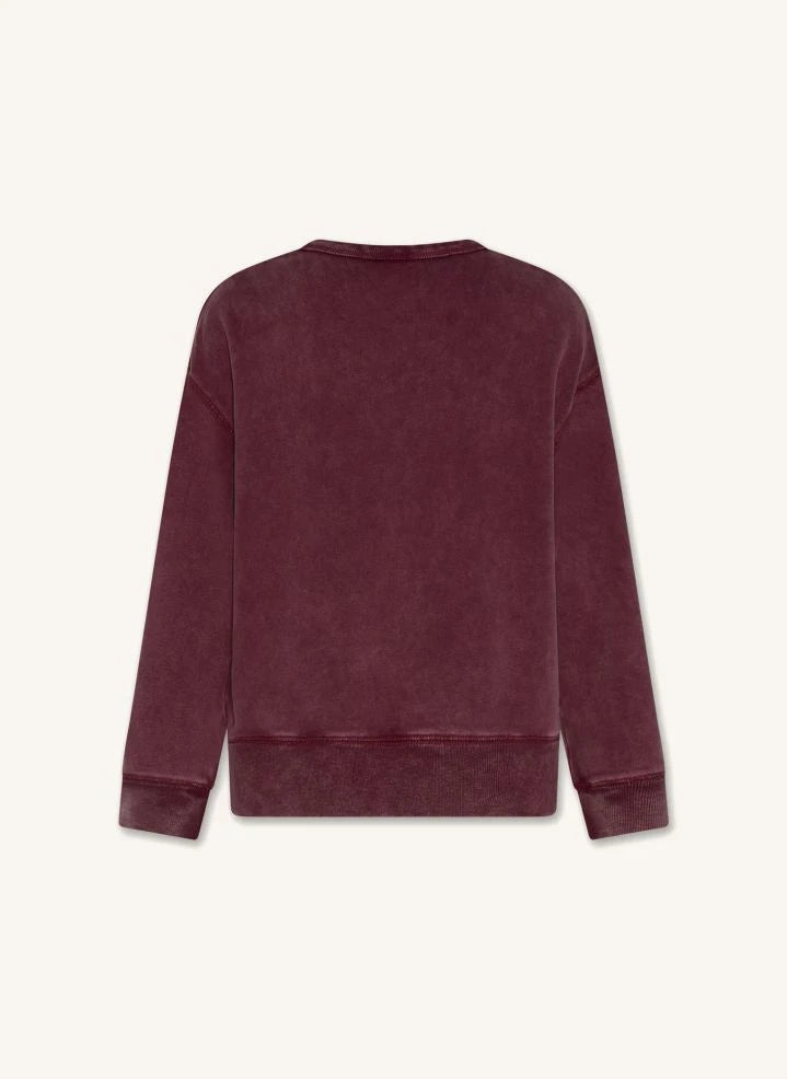 AO76 - Oscar Anniversary geri dönüştürülmüş pamuk sweatshirt | Bordo