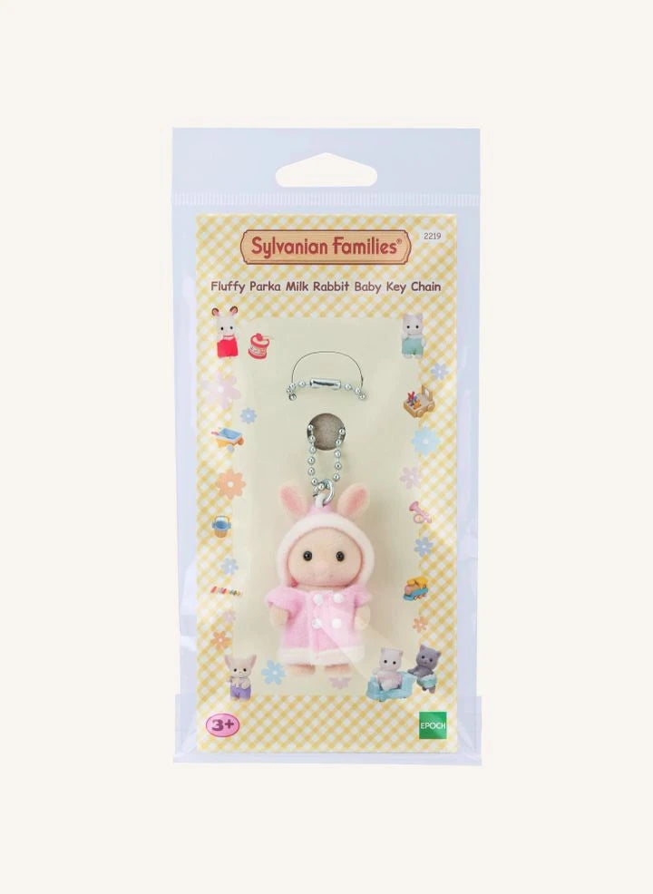 Sylvanian Families - Krem ve Pembe Tavşan Anahtarlık