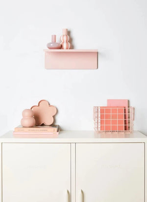 Mustard Made - Ledge Metal Duvar Rafı | Blush