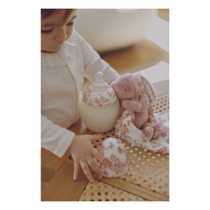 Elhée - Toile de Jouy मेडिकल सिलिकॉन बोतलें और फिजियोलॉजिकल निप्पल - Elhée x Tartine et Chocolat | आड़ू