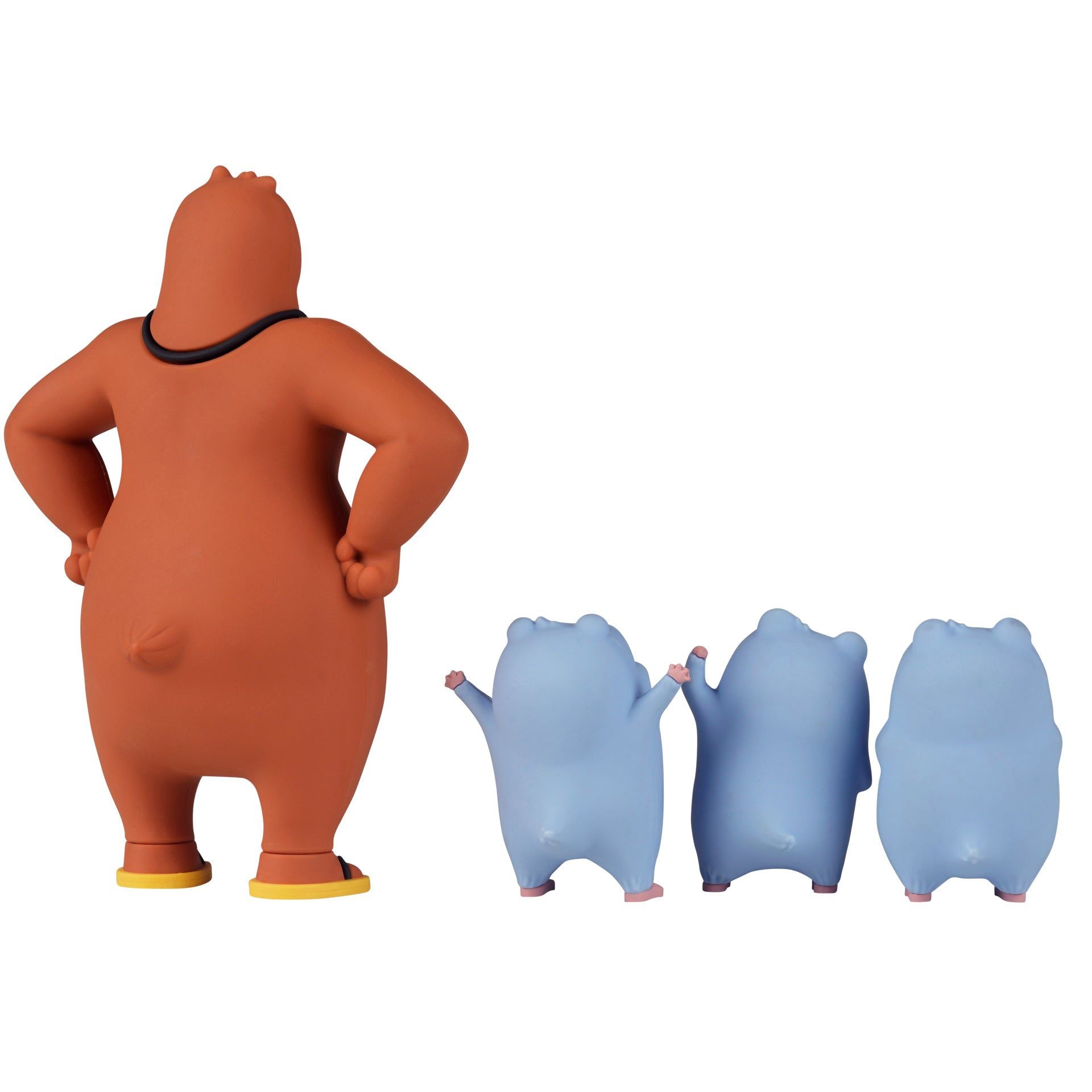 Grizzy ve Lemmingler - 4lü Figür Oyuncak Seti-Dinossi