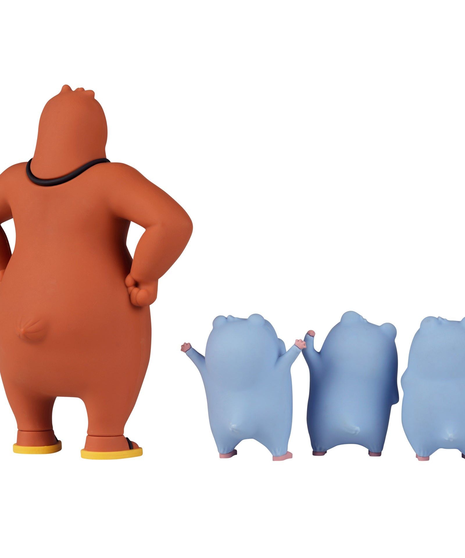 Grizzy ve Lemmingler - 4lü Figür Oyuncak Seti-Dinossi