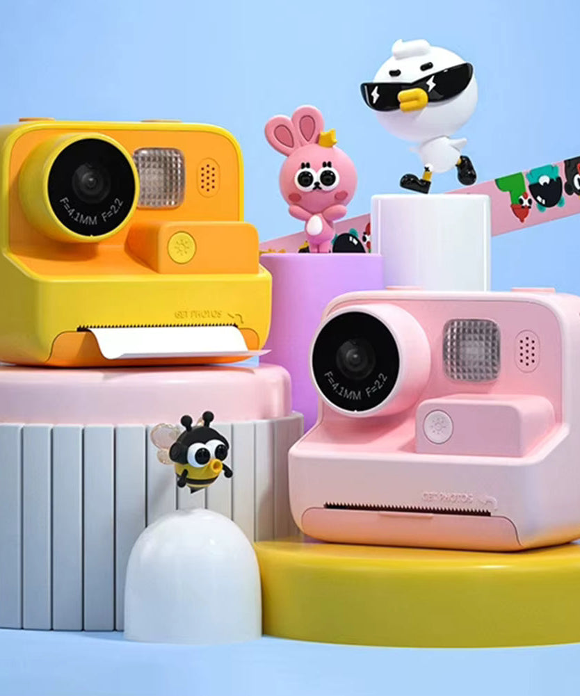 iPixi – तुरंत प्रिंट डिजिटल फोटो और वीडियो कैमरा ऑरेंज